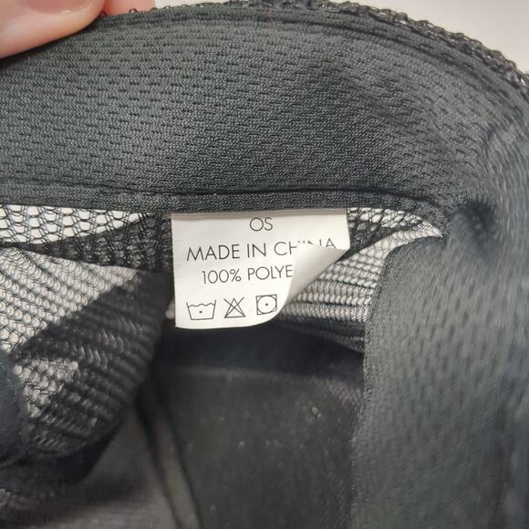 Dutch Bros Slideback Trucker Hat Black One Size Adjustable Mesh Back Rope - Picture 9 of 9